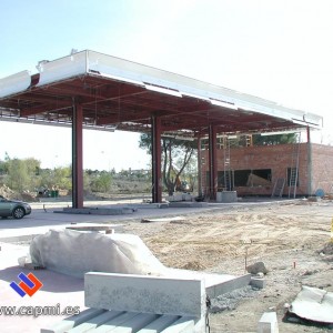 Construcción de estación de servicio Construcción de estación de servicio