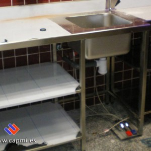 Mobiliario Acero Inoxidable – Mesas de trabajo Mobiliario Acero Inoxidable - Mesas de trabajo